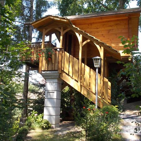 Baumhaus Wolfshoehle Fischach エクステリア 写真