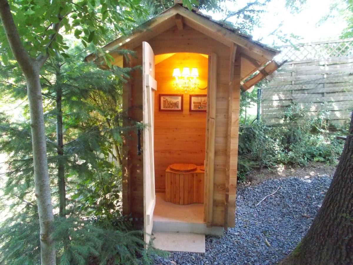 Baumhaus Wolfshoehle Fischach エクステリア 写真