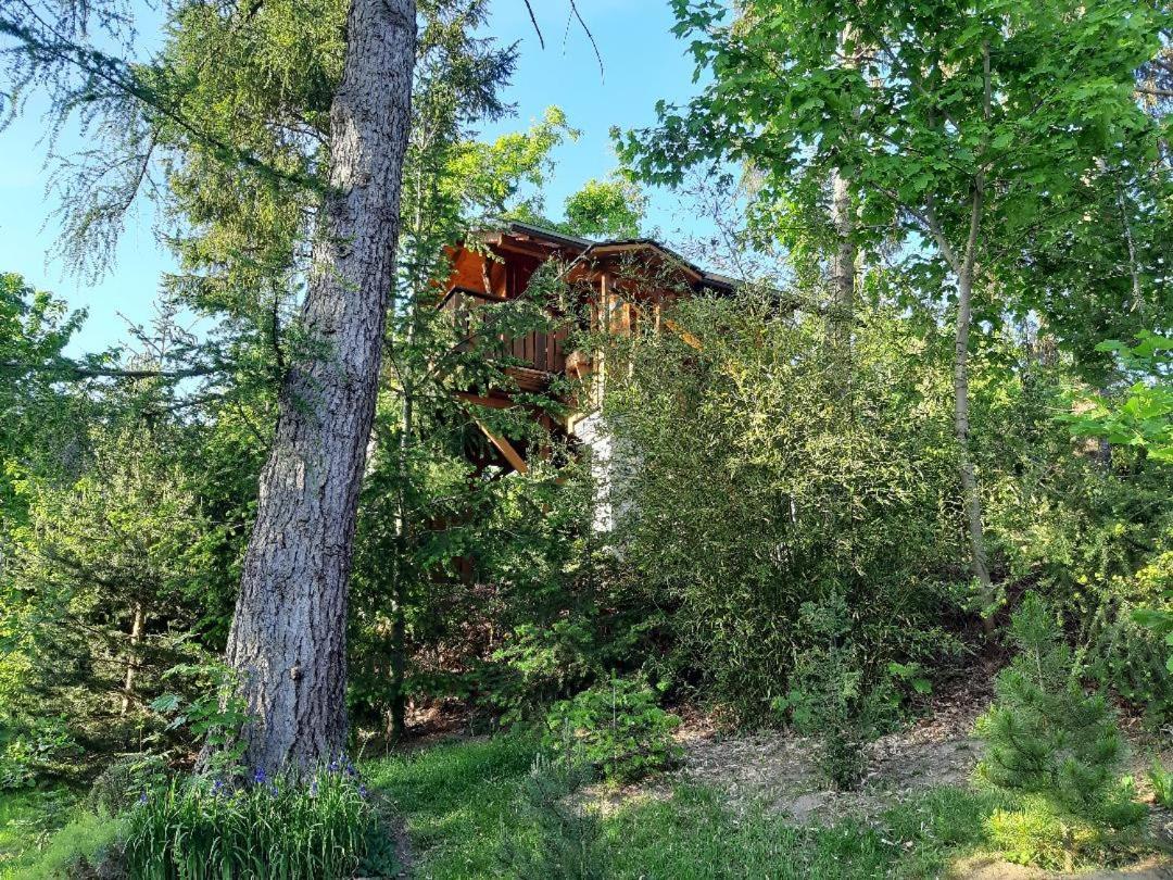 Baumhaus Wolfshoehle Fischach エクステリア 写真