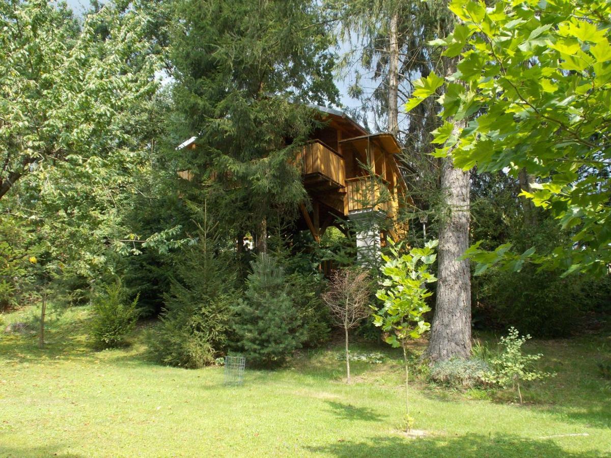 Baumhaus Wolfshoehle Fischach エクステリア 写真